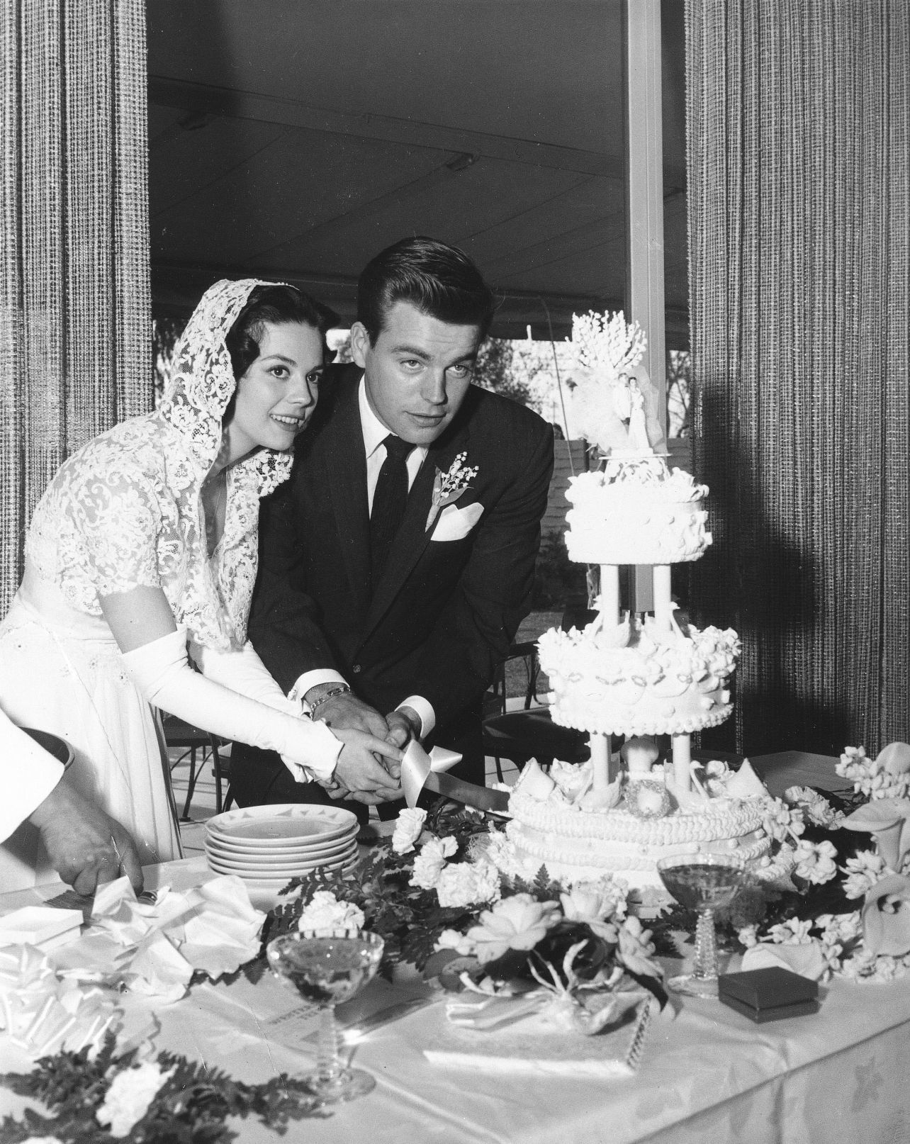 1957: Natalie Wood and Robert Wagner